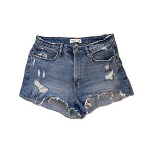 Abercrombie High Rise Mom Short